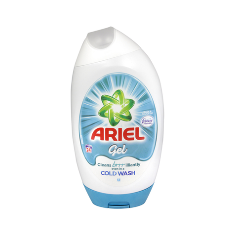 Ariel Excel Gel 24 Wash with Febreze 888ml in UK