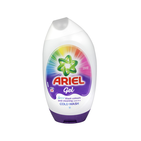 Ariel Gel Colour & Style 24 Wash 888ml in UK
