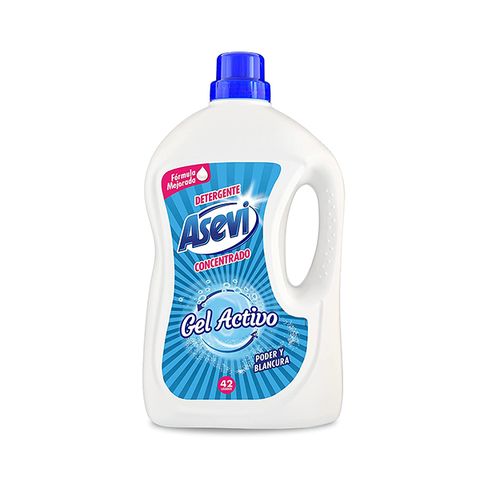 Asevi Active Gel Liquid Detergent 42 Wash 3L in UK