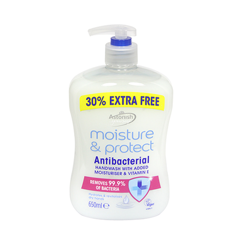 Astonish Moisture & Protect Antibacterial Handwash With Vitamin E 650ml in UK