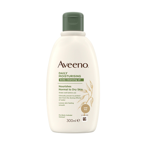 Aveeno Daily Moisturising Body Cleansing Oil 300ml in UK