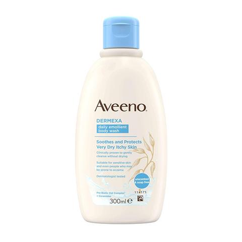 Aveeno Dermexa Daily Emollient Body Wash 300ml in UK