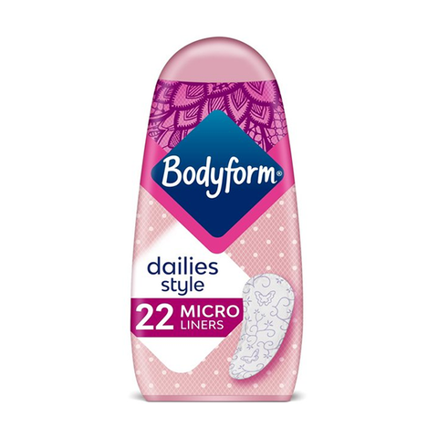 Bodyform Daily Liners Micro Pantyliners 22 in UK