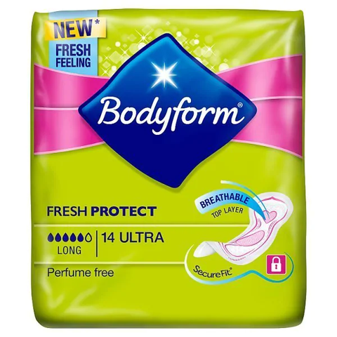 Bodyform Ultra Long Sanitary Towels 14 Pack in UK