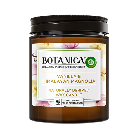 Botanica By Air Wick Candle Vanilla & Himalaya Magnolia 205g in UK