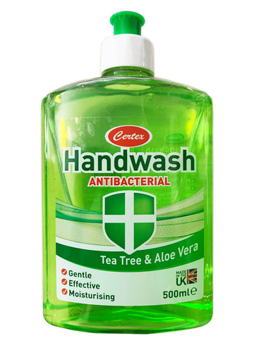 Certex Tea Tree & Aloe Vear Anti-Bacterial Hand Wash 500ml
