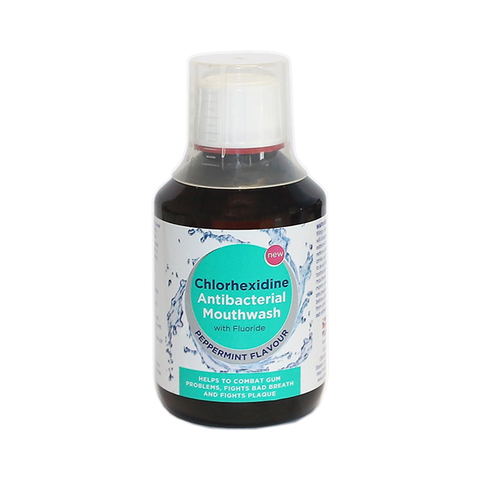 Chlorhexidine Antibacterial Mouthwash 300ml in UK