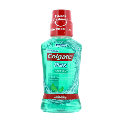 Colgate Plax Soft Mint Zero Alcohol Mouthwash 250ml in UK