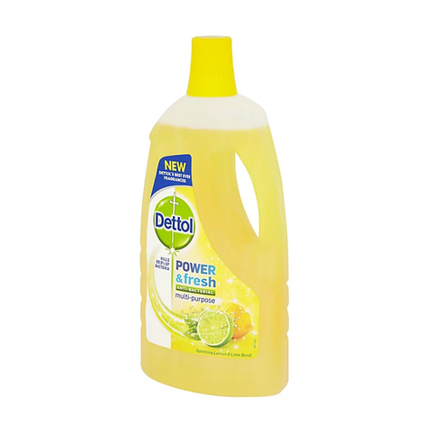 Dettol Power & Fresh Lemon & Lime Burst Multi-Purpose Cleaner 1L in UK