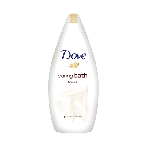Dove Caring Bath Fine Silk Body Wash 500ml in UK