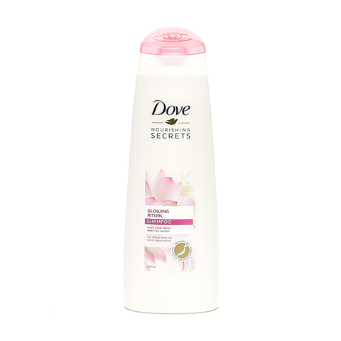 Dove Glowing Ritual With Pink Lotus & Rice Water Shampoo 400ml in UK