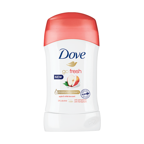 Dove Go Fresh Apple & White Tea Antiperspirant Deodorant Stick 40ml in UK