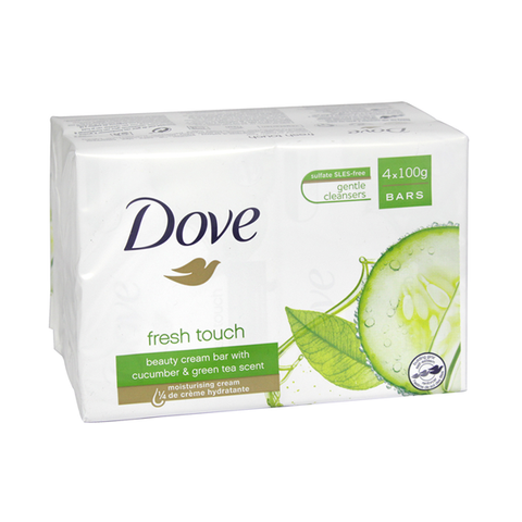 Dove Go Fresh Fresh Touch Beauty Cream Bar 4x100g in UK