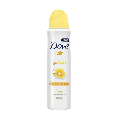 Dove Go Fresh Grapefruit & Lemongrass Antiperspirant Deodorant 250ml in UK