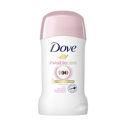 Dove Invisible Care Antiperspirant Deodorant Stick 40ml in UK