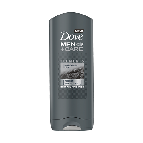 Dove Men + Care Charcoal & Clay Body & Face Wash 250ml in UK