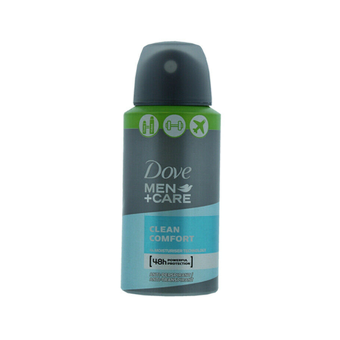 Dove Men+Care Clean Comfort Compressed Deodorant Spray 75ml in UK