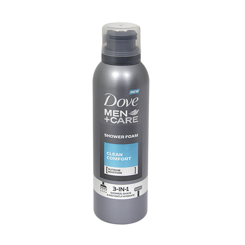 Dove Men+Care Clean Comfort Shower Foam 200ml in UK