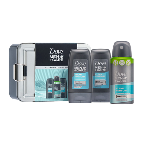 Dove Men+Care Mini Tin Gift Set 2021 in UK