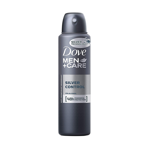 Dove Men+Care Silver Control Anti-Perspirant Spray 150ml in UK