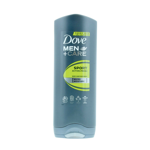 Dove Men+Care Sport Active+Fresh Body & Face Wash 250ml in UK