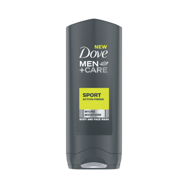 Dove Men+Care Sport Active+Fresh Body & Face Wash 400ml in UK
