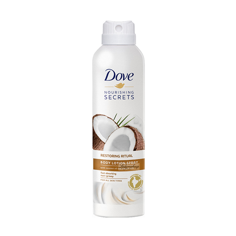 Dove Nourishing Secrets Restoring Ritual Body Lotion Spray 190ml in UK