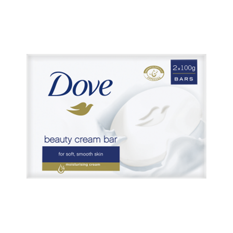 Dove Original Beauty Cream Bar 2x100g in UK