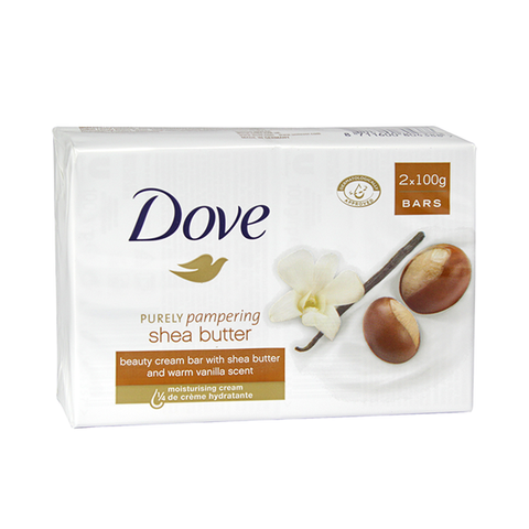 Dove Purely Pampering Shea Butter Beauty Cream Bar 2x100g in UK