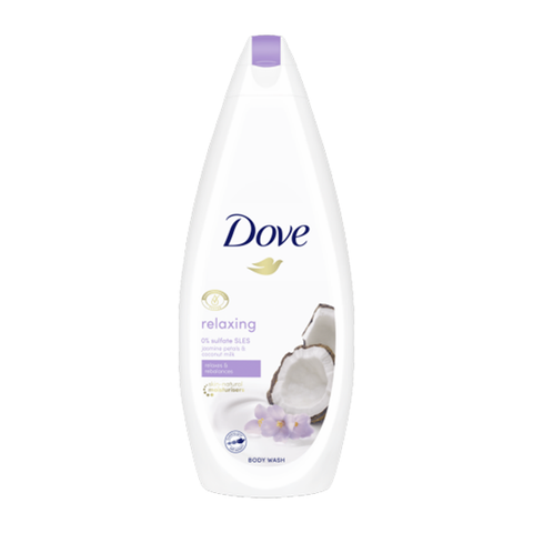 Dove Relaxing Jasmine Petals & Coconut Milk Body Wash 750ml in UK