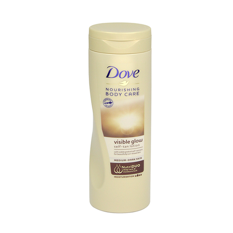 Dove Visible Glow Medium Dark Skin Body Lotion 400ml in UK