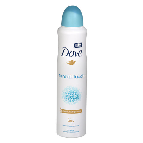 Dove Mineral Touch With Moisturising Cream Anti-Perspirant Spray 250ml in UK