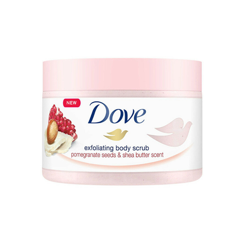 Dove Pomegranate Seeds Exfoliating Body Scrub 225ml in UK