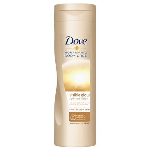 Dove Visible Glow Fair Nourishing Self-Tan Lotion 250ml in UK