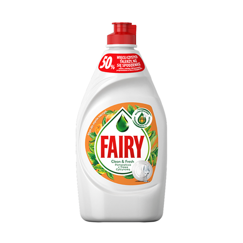 Fairy Washing Up Liquid Orange & Lemon Grass 450ml in UK