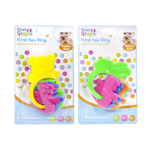 First Steps First Key Ring Teddy Or Rabbit in UK
