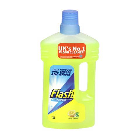 Flash Multi-Surface Cleaner Crisp Lemons 1L in UK