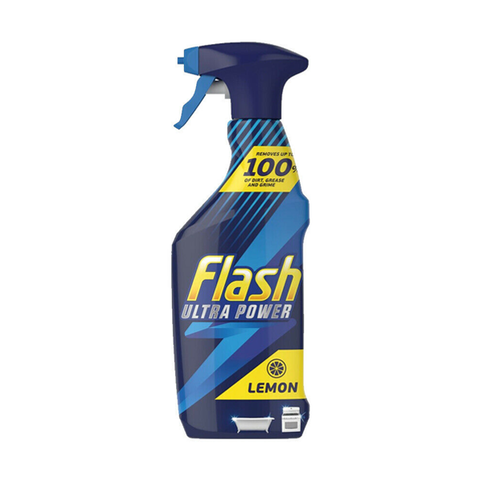 Flash Ultra Power Spray Cleaner Lemon 500ml in UK