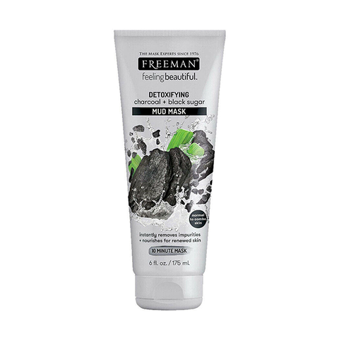 Freeman Feeling Beautiful Detoxifying Charcoal & Black Sugar Mud Mask 175ml in UK