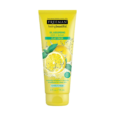 Freeman Feeling Beautiful Oil Absorbing Mint & Lemon Clay Mask 175ml in UK