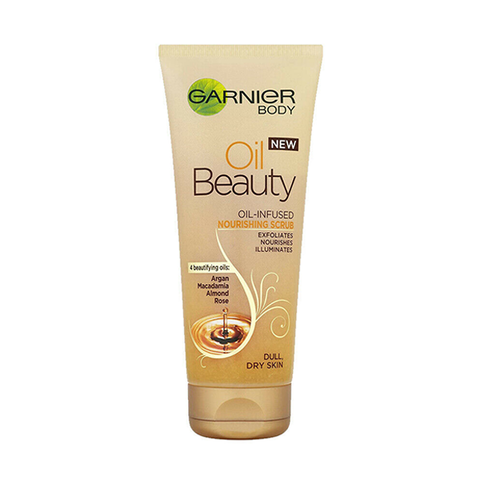 Garnier Body Oil Beauty Nourishing Scrub 200ml in UK