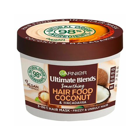 Garnier Ultimate Blends Hair Food Coconut Hair Mask 390ml in UK