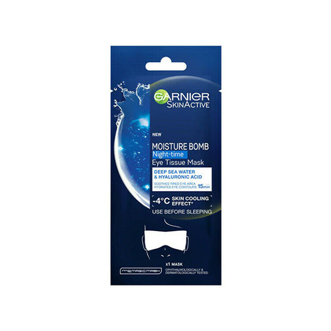 Garnier Moisture Bomb Night-Time Eye Tissue Mask in UK