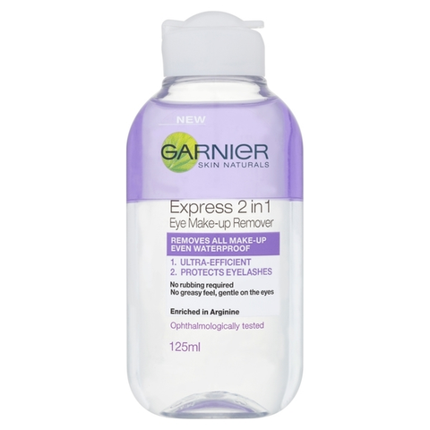 Garnier Skin Naturals 2in1 Eye Make-up Remover 125ml in UK