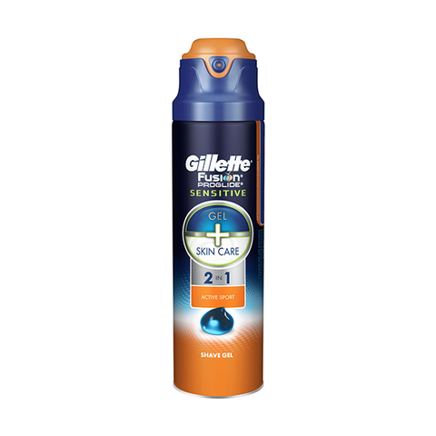 Gillette Fusion Proglide Sensitive Active Sport Shaving Gel 170ml in UK