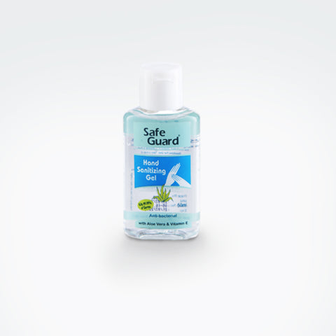 SG Hand Sanitizing Gel 50ml - With Aloe Vera & Vitamin E