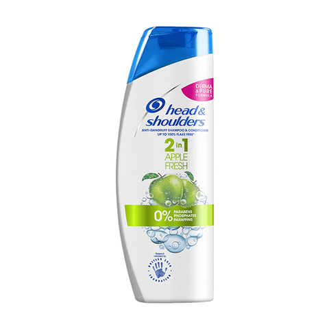 Head & Shoulders Apple Fresh 2In1 Anti-Dandruff Shampoo & Conditioner 450ml in UK