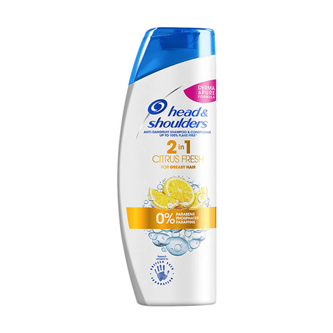 Head & Shoulders Citrus Fresh 2In1 Anti-Dandruff Shampoo & Conditioner 450ml in UK