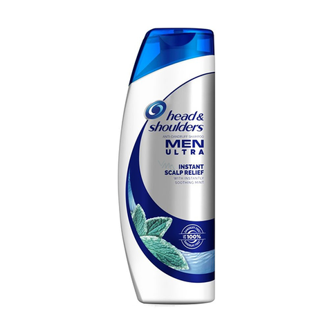 Head & Shoulders Men Instant Scalp Relief Anti-Dandruff Shampoo 225ml in UK