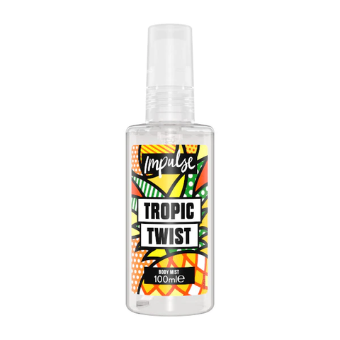 Impulse Tropical Twist Body Mist Spray 100ml in UK